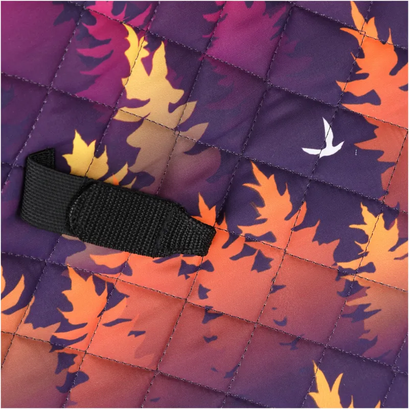 Shires ARMA Sport XC Saddlecloth - Purple Forest-2